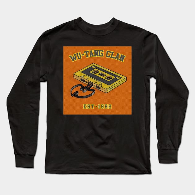 Wutang Clan - Retro Vintage Long Sleeve T-Shirt by DERY RC